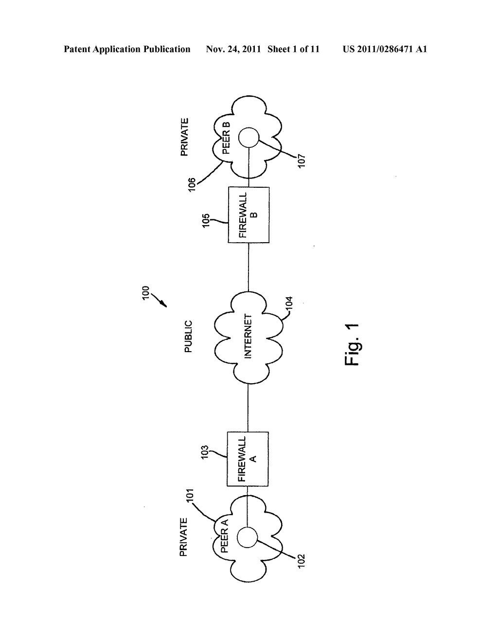 PROTOCOL AND SYSTEM FOR FIREWALL AND NAT TRAVERSAL FOR TCP CONNECTIONS - diagram, schematic, and image 02