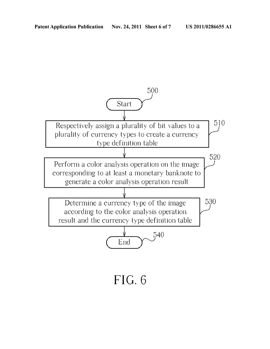 METHOD FOR DETECTING MONETARY BANKNOTE - diagram, schematic, and image 07