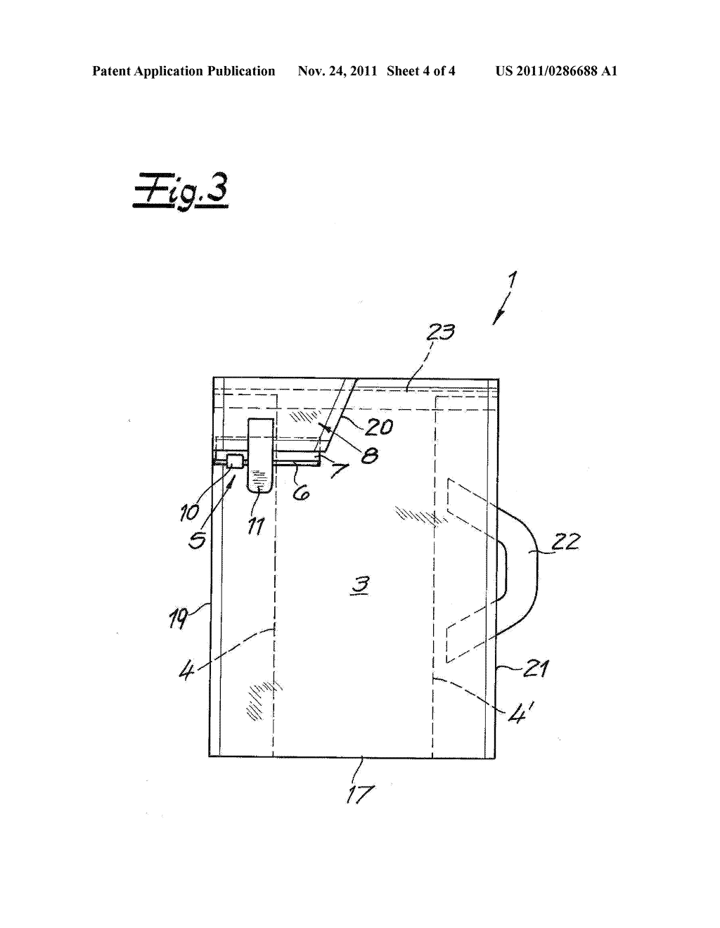 RECOLSABLE GUSSET BAG - diagram, schematic, and image 05