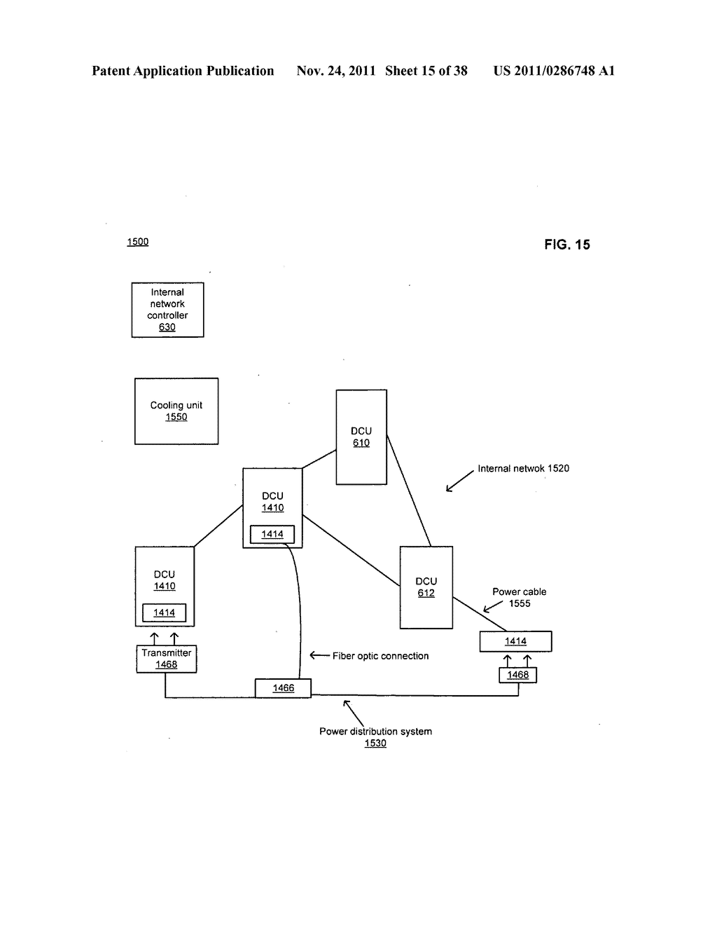 Data Center with free-space optical communications - diagram, schematic, and image 16