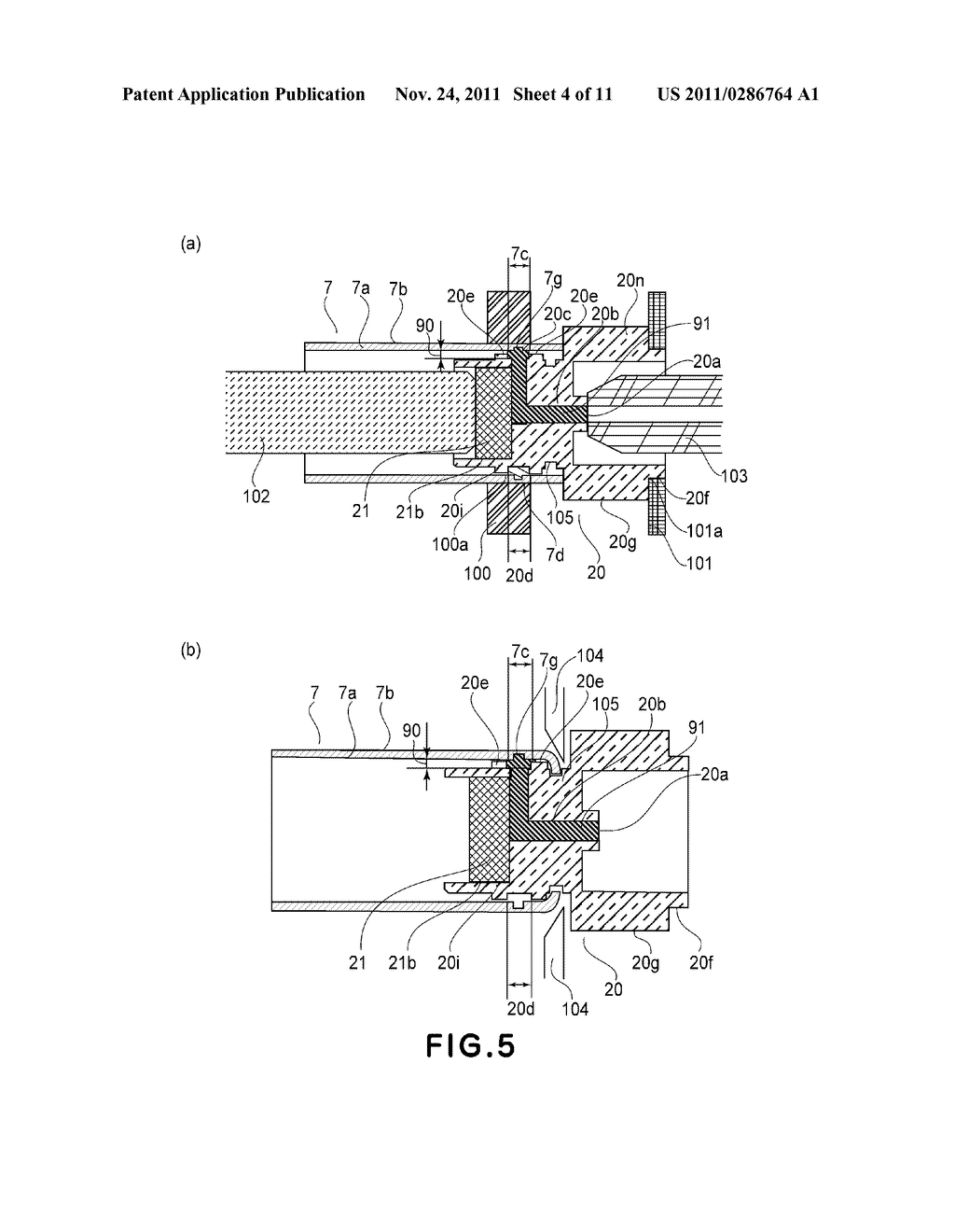 PHOTOSENSITIVE DRUM, PROCESS CARTRIDGE AND FLANGE MOUNTING METHOD - diagram, schematic, and image 05