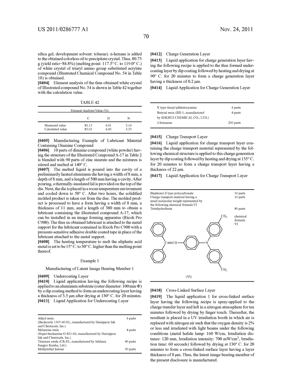 LUBRICANT AND IMAGE FORMING APPARATUS AND PROCESS CARTRIDGE USING SAME - diagram, schematic, and image 79