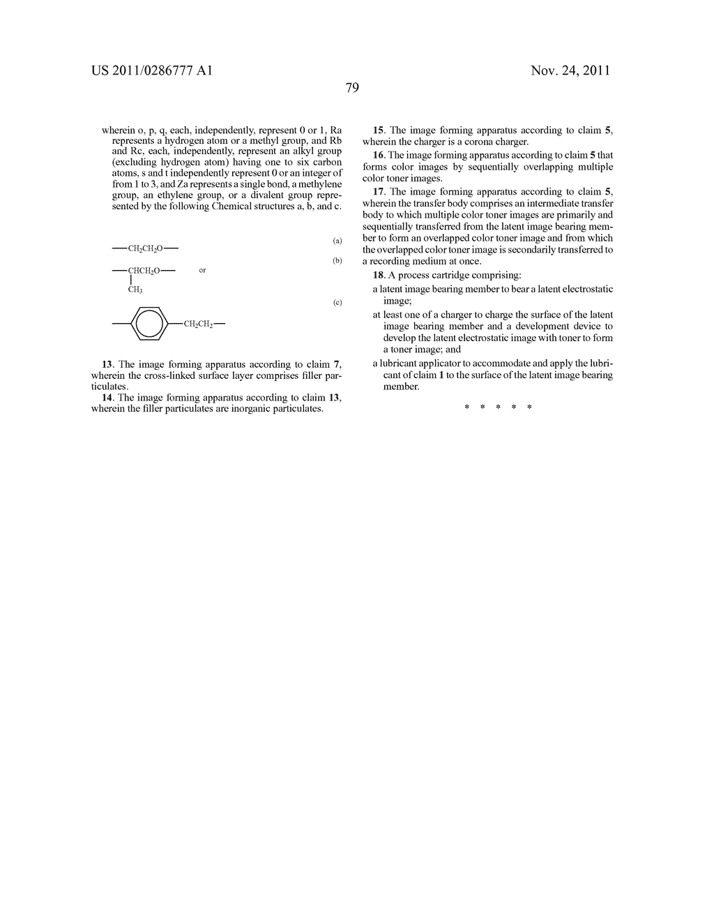 LUBRICANT AND IMAGE FORMING APPARATUS AND PROCESS CARTRIDGE USING SAME - diagram, schematic, and image 88