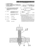 FASTENING MEANS FOR PRE-ASSEMBLY OF A PIN-SHAPED JOINING MEANS IN A     THROUGH-HOLE OF A STRUCTURAL ELEMENT diagram and image