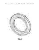 GAS TURBINE ENGINE VANES diagram and image