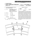 Guide blade arrangement for an axial turbo-machine diagram and image