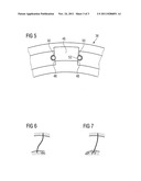 Guide blade arrangement for an axial turbo-machine diagram and image