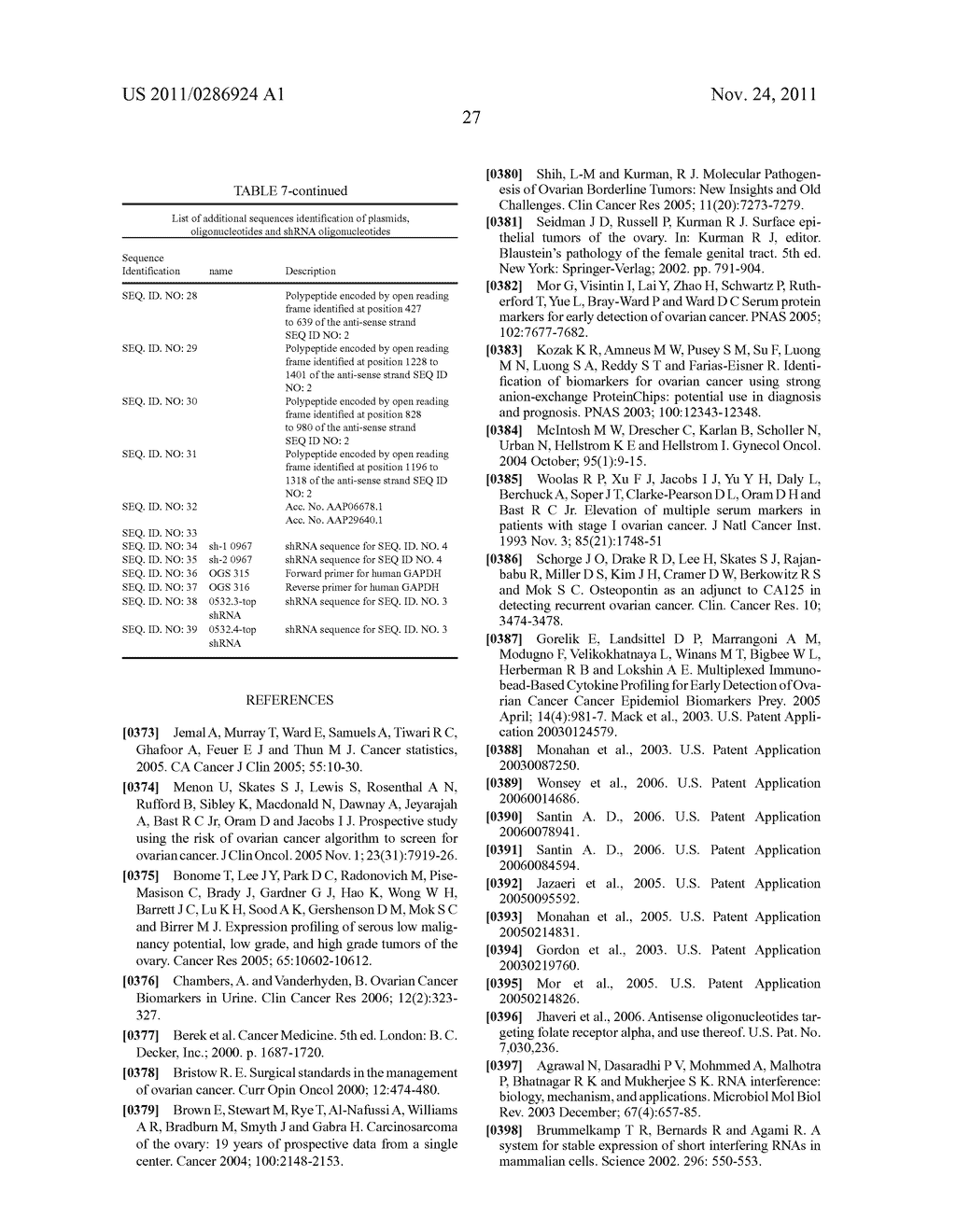 NOVEL HUMAN ENDOGENOUS RETROVIRAL ERV3 VARIANT AND USES THEREOF IN THE     DIAGNOSING OVARIAN CANCER - diagram, schematic, and image 45