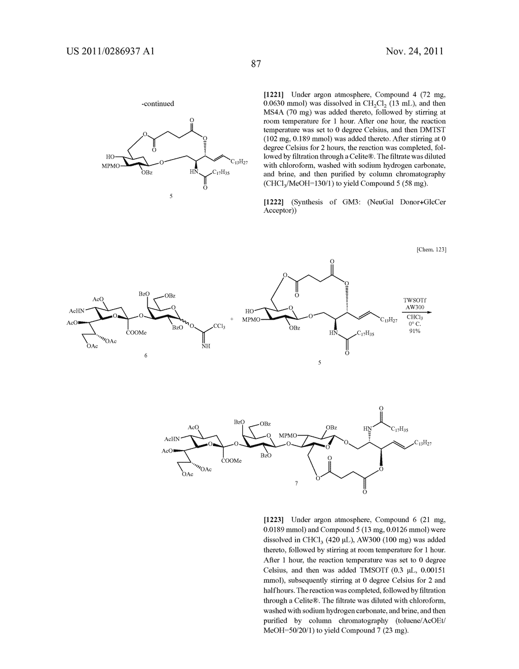 SYNTHETIC GLYCOLIPID-CONTAINING LIPOSOME - diagram, schematic, and image 116