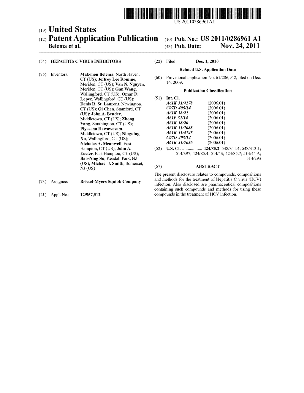 Hepatitis C Virus Inhibitors - diagram, schematic, and image 01