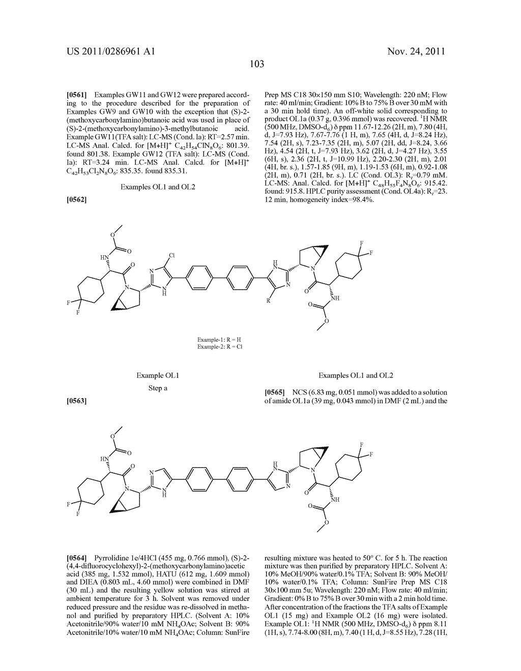 Hepatitis C Virus Inhibitors - diagram, schematic, and image 104