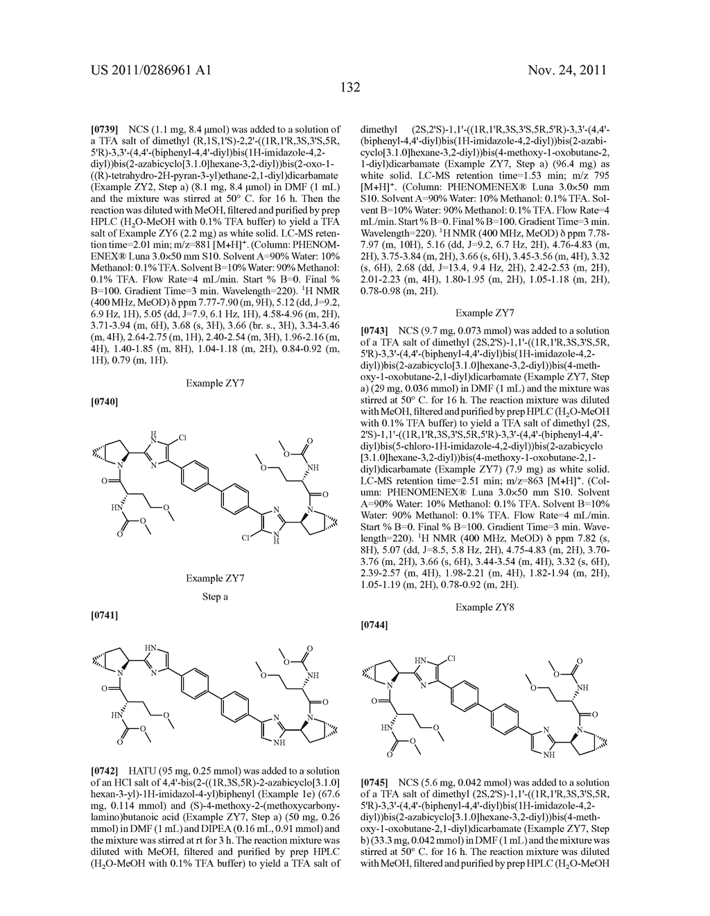 Hepatitis C Virus Inhibitors - diagram, schematic, and image 133