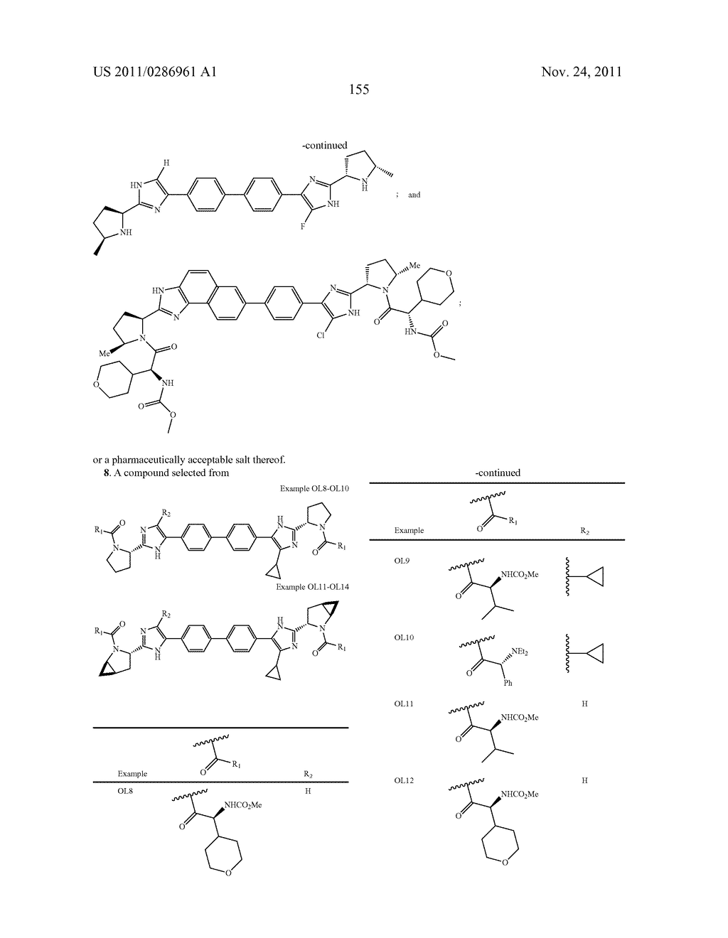 Hepatitis C Virus Inhibitors - diagram, schematic, and image 156