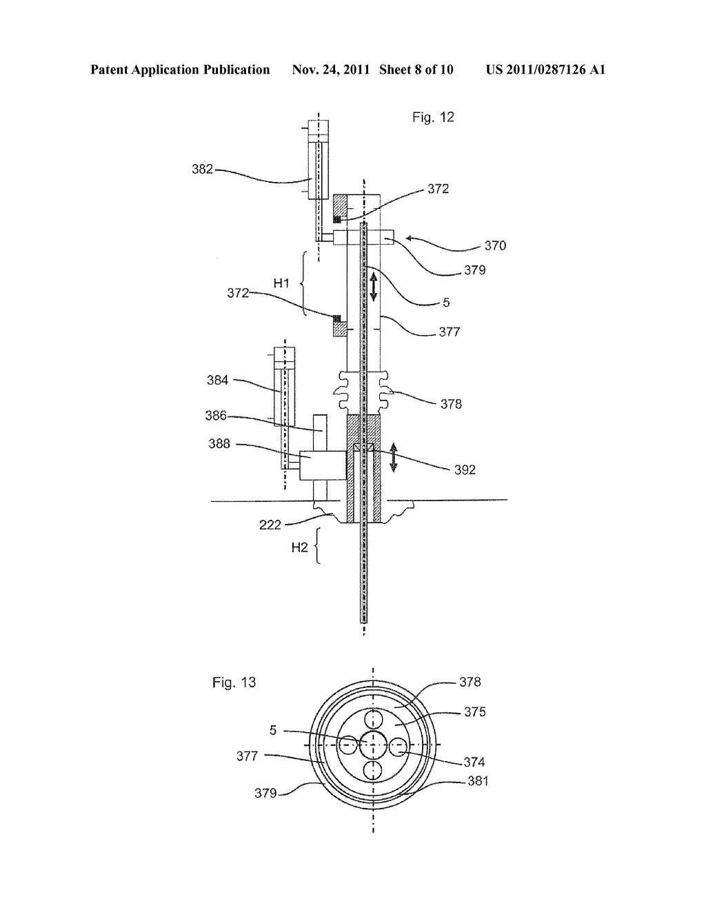 APPARATUS FOR SHAPING PLASTIC PREFORMS, COMPRISING A STERILE CHAMBER - diagram, schematic, and image 09