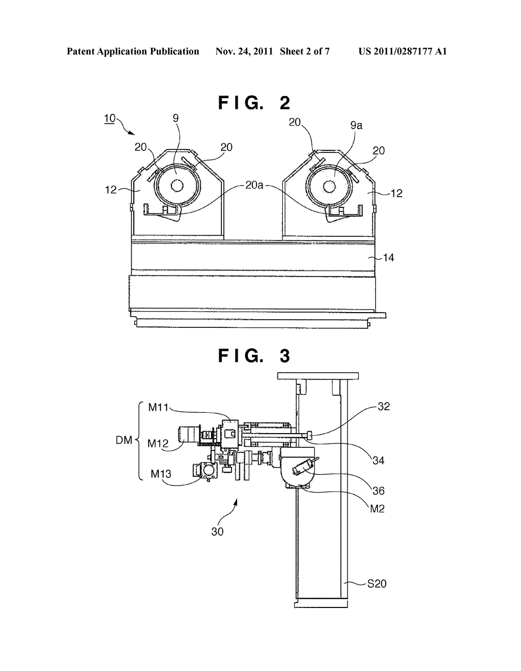 VACUUM PROCESSING APPARATUS, SUBSTRATE ROTATION APPARATUS, AND DEPOSITION     METHOD - diagram, schematic, and image 03