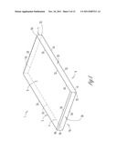 WOOD-BASED COMPOSITE PANEL WITH REDUCED TOP SURFACE EDGE FLARE diagram and image