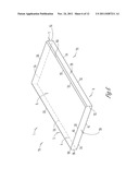 WOOD-BASED COMPOSITE PANEL WITH REDUCED TOP SURFACE EDGE FLARE diagram and image