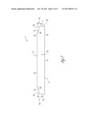 WOOD-BASED COMPOSITE PANEL WITH REDUCED TOP SURFACE EDGE FLARE diagram and image