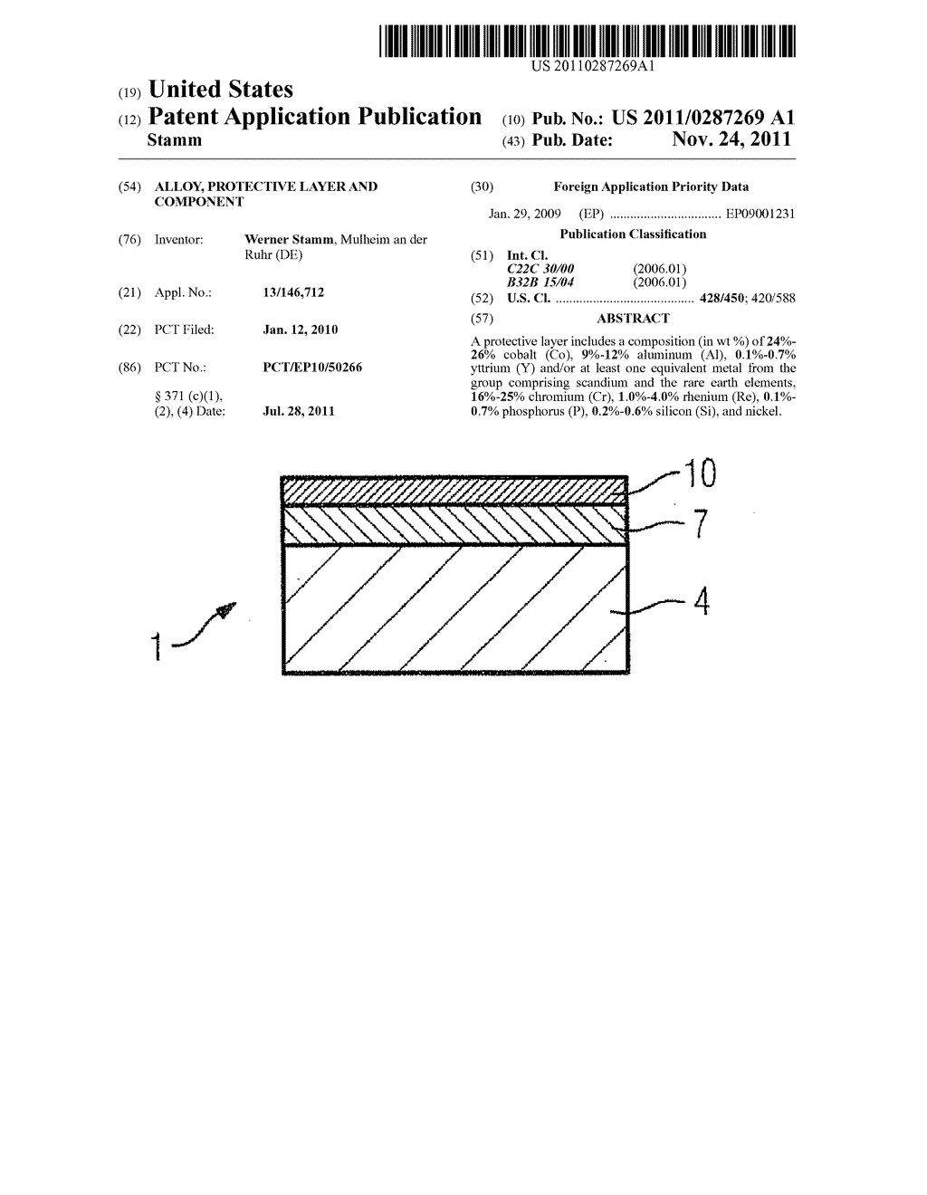 ALLOY, PROTECTIVE LAYER AND COMPONENT - diagram, schematic, and image 01