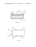 COMPOSITE COMPONENT OF CLAD MATERIAL AND SYNTHETIC RESIN PART AND     MANUFACTURING METHOD OF THE SAME diagram and image