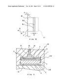 COMPOSITE COMPONENT OF CLAD MATERIAL AND SYNTHETIC RESIN PART AND     MANUFACTURING METHOD OF THE SAME diagram and image