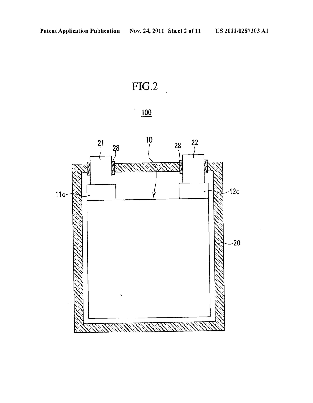 Electrode assembly, rechargeable battery including the same, and method of     manufacturing an electrode thereof - diagram, schematic, and image 03