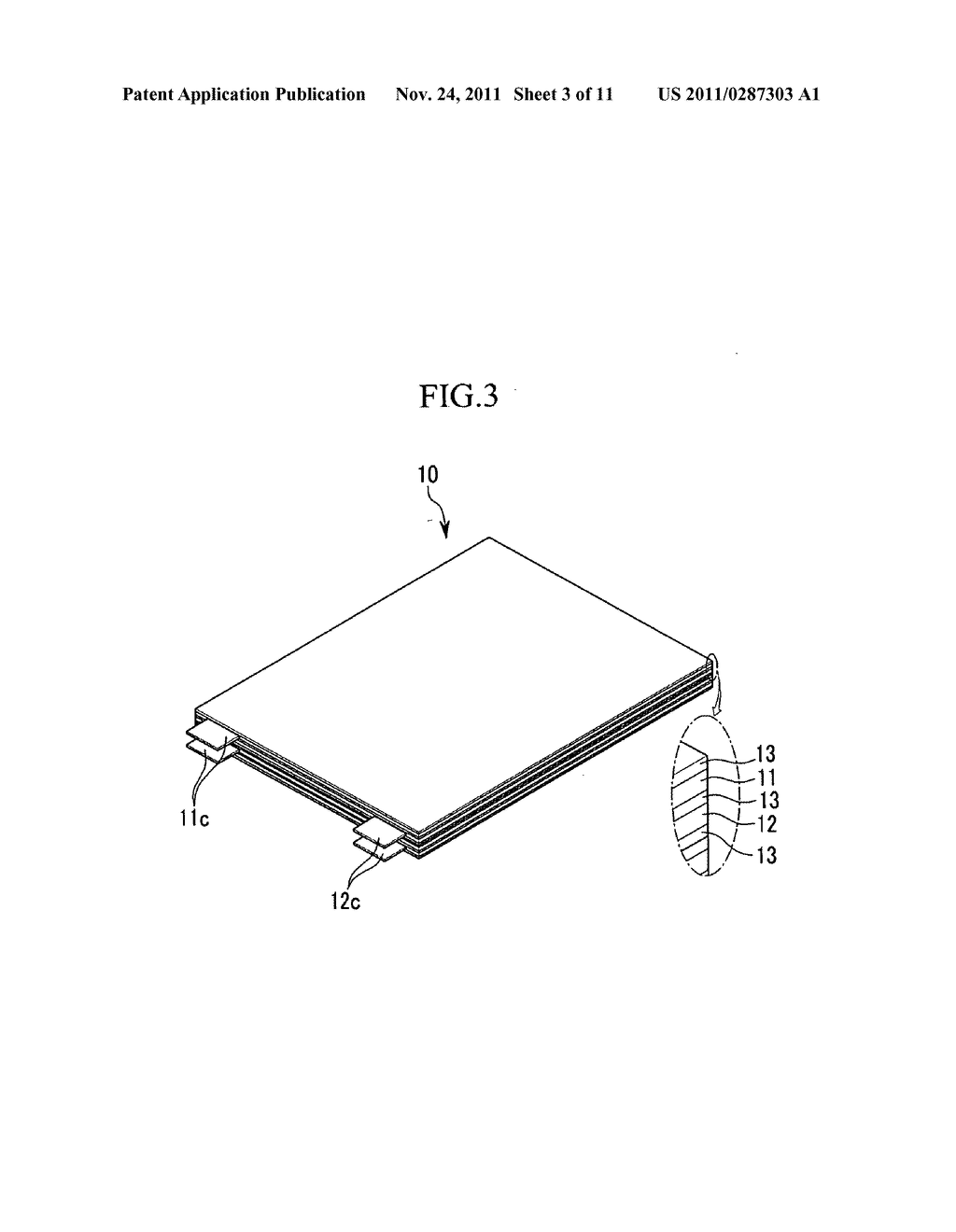Electrode assembly, rechargeable battery including the same, and method of     manufacturing an electrode thereof - diagram, schematic, and image 04