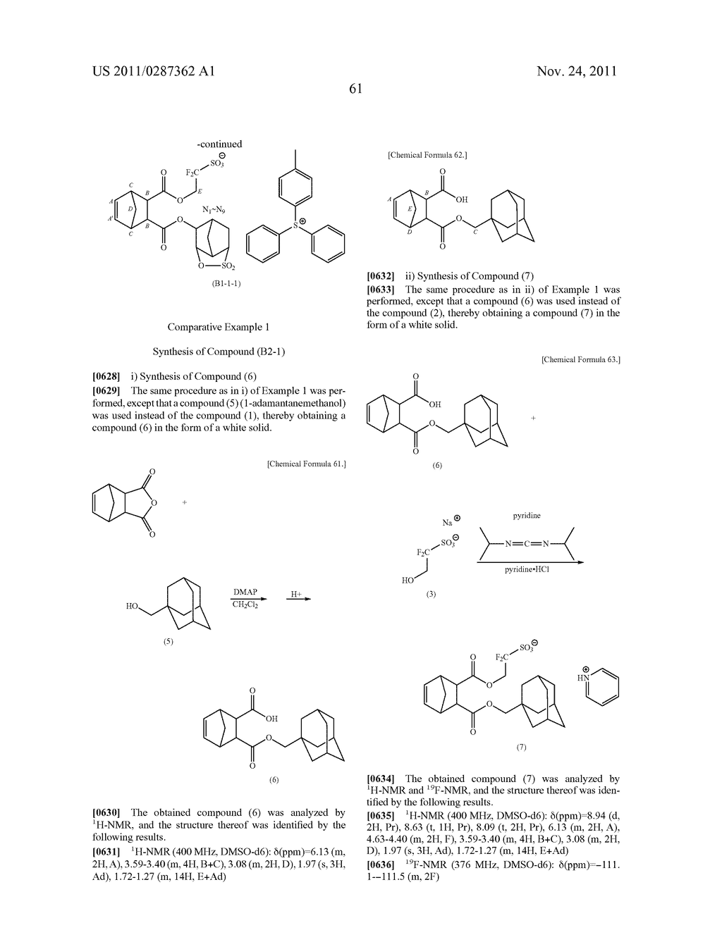 RESIST COMPOSITION, METHOD OF FORMING RESIST PATTERN, NOVEL COMPOUND, AND     ACID GENERATOR - diagram, schematic, and image 62