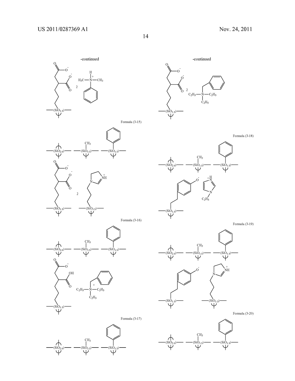 RESIST UNDERLAYER FILM FORMING COMPOSITION CONTAINING SILICON HAVING ANION     GROUP - diagram, schematic, and image 15