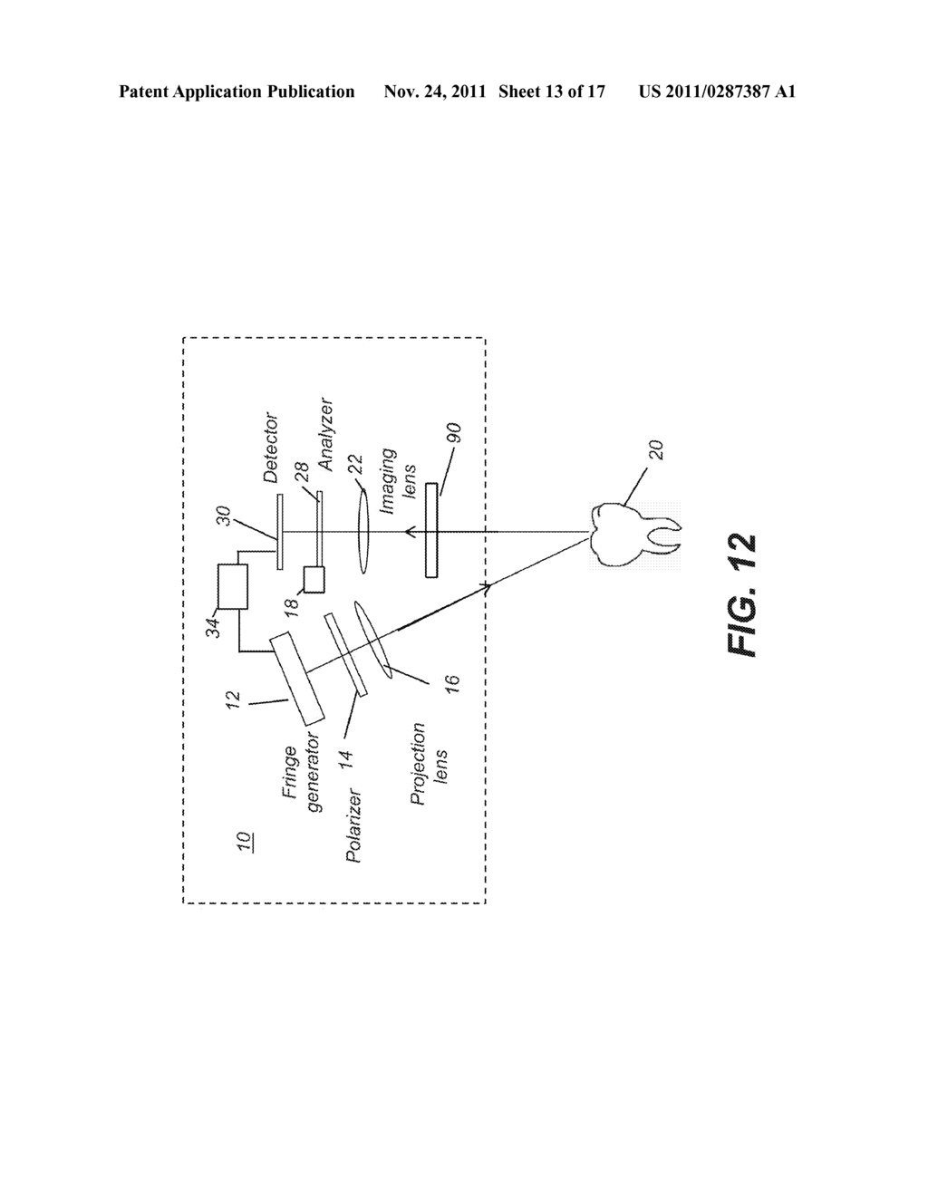 SYSTEM AND METHOD FOR DETECTING TOOTH CRACKS - diagram, schematic, and image 14