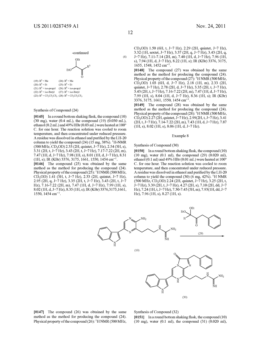 Luciferin luminescent substrate of marine ostracod crustacean and method     for production thereof - diagram, schematic, and image 17