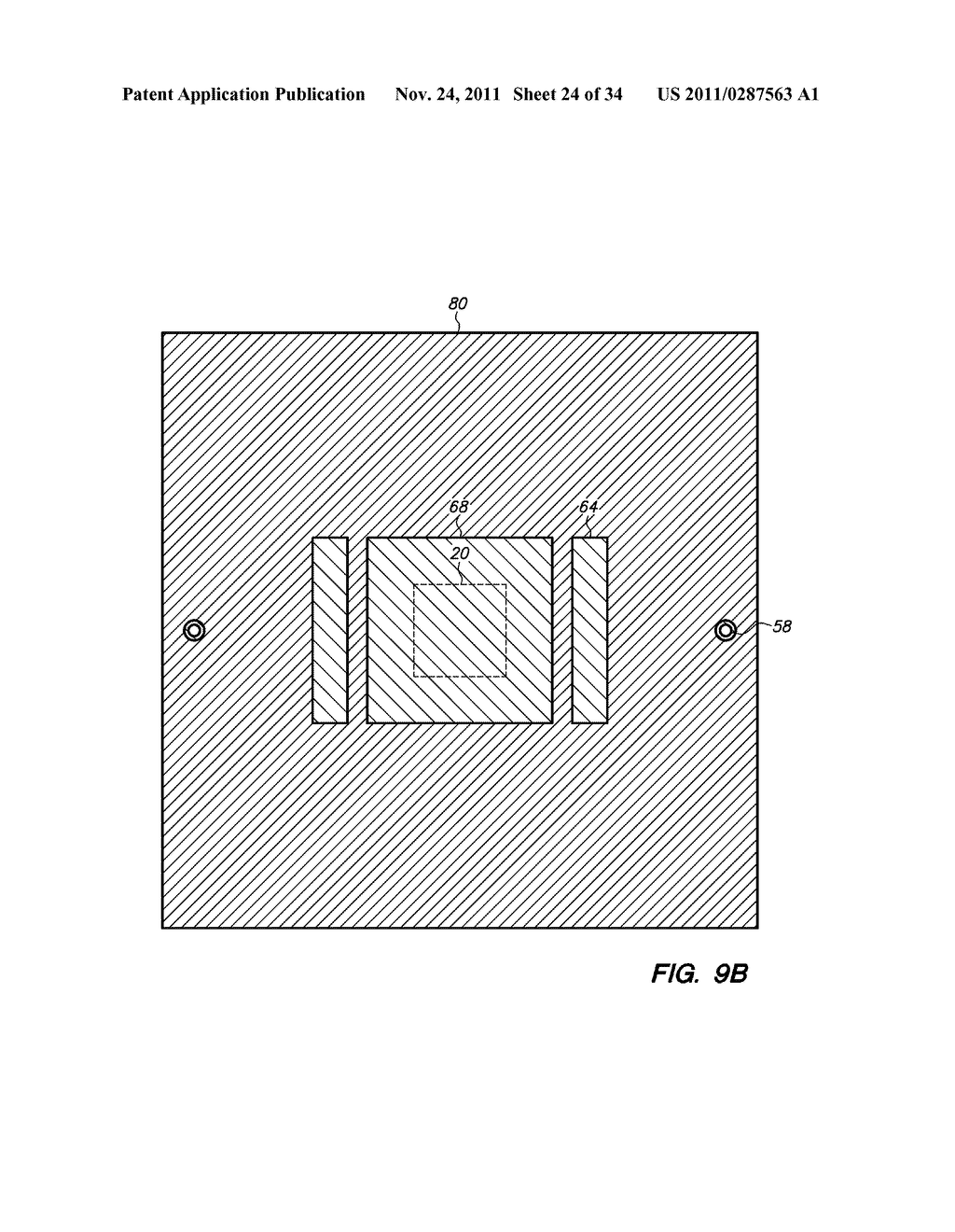 METHOD OF MAKING A SEMICONDUCTOR CHIP ASSEMBLY WITH A POST/DIELECTRIC/POST     HEAT SPREADER - diagram, schematic, and image 25