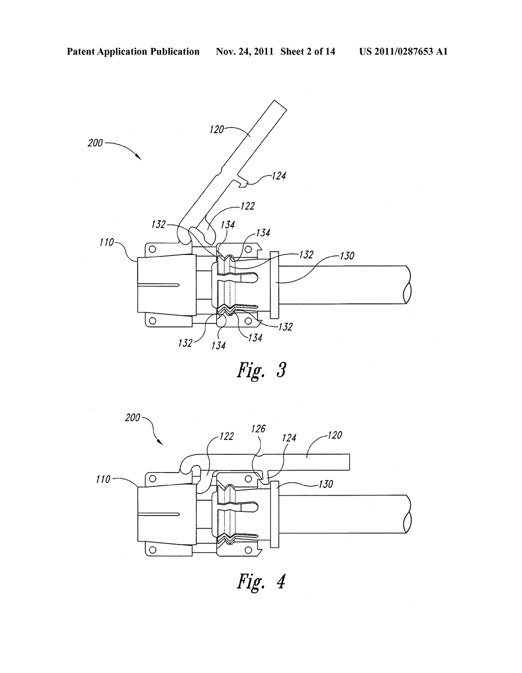 CONNECTOR WITH LOCKING MECHANISM AND ASSOCIATED SYSTEMS AND METHODS - diagram, schematic, and image 03