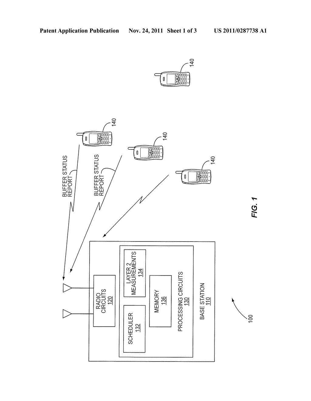 Method and Apparatus for Measurement of Active User Devices per     Quality-of-Service Class Indicator - diagram, schematic, and image 02