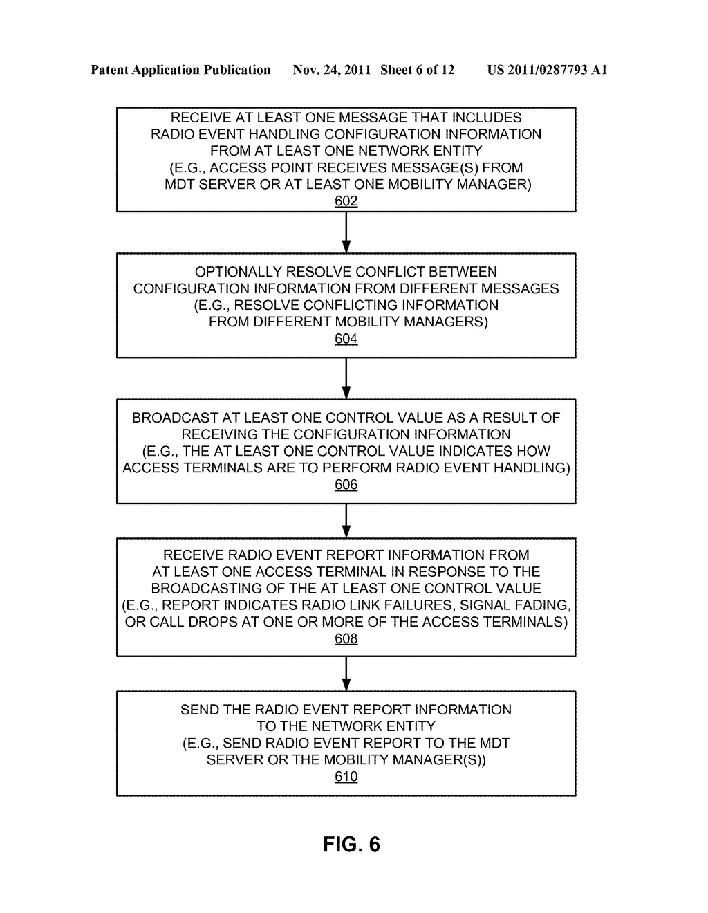 PROVIDING CONFIGURATION INFORMATION FOR BROADCAST CONTROL OF ACCESS     TERMINAL RADIO EVENT HANDLING - diagram, schematic, and image 07