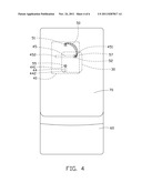 ROTATING MECHANISM AND ELECTRONIC DEVICE USING SAME diagram and image