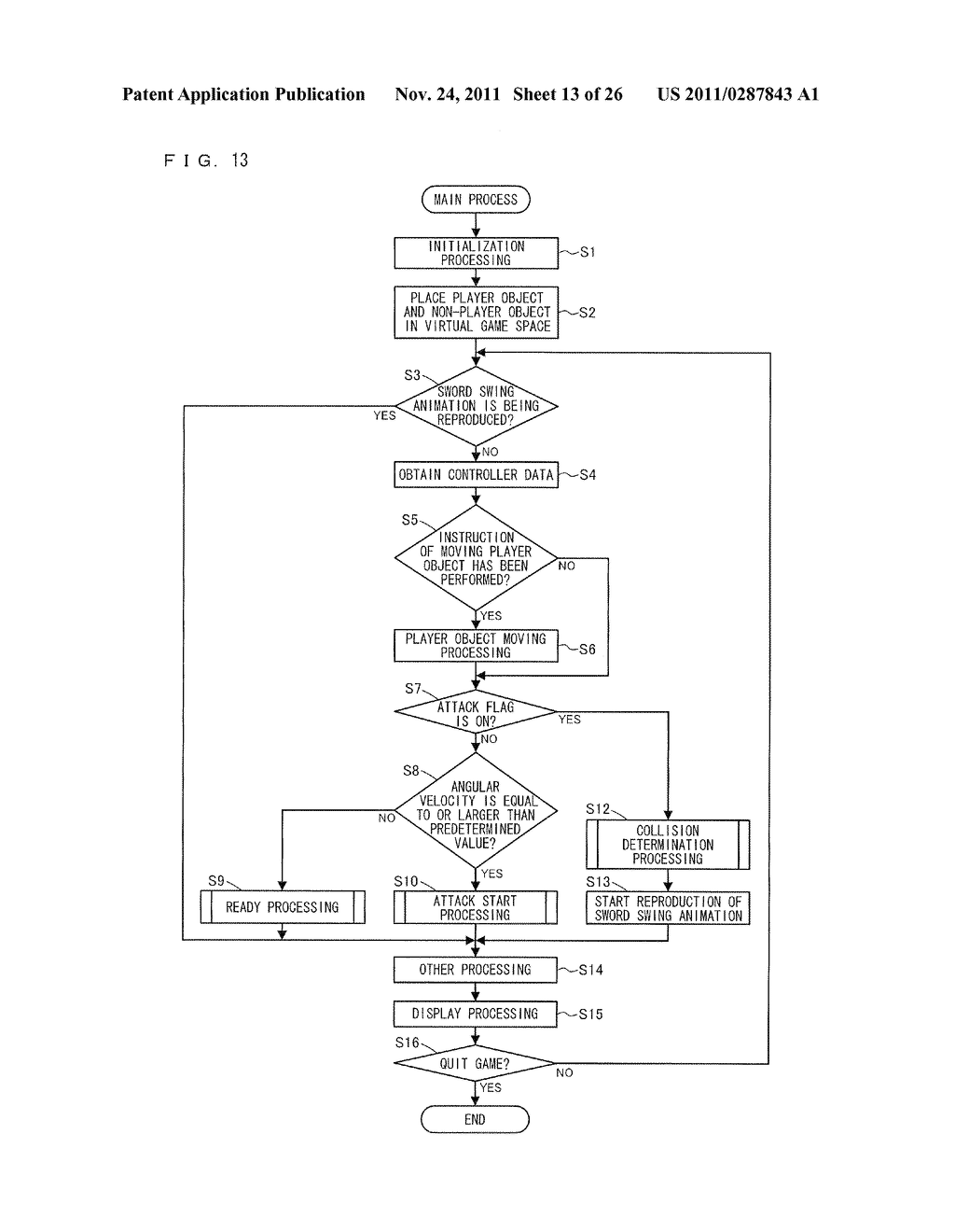 COMPUTER-READABLE STORAGE MEDIUM HAVING GAME PROGRAM STORED THEREIN, GAME     APPARATUS, GAME SYSTEM, AND GAME PROCESSING METHOD - diagram, schematic, and image 14