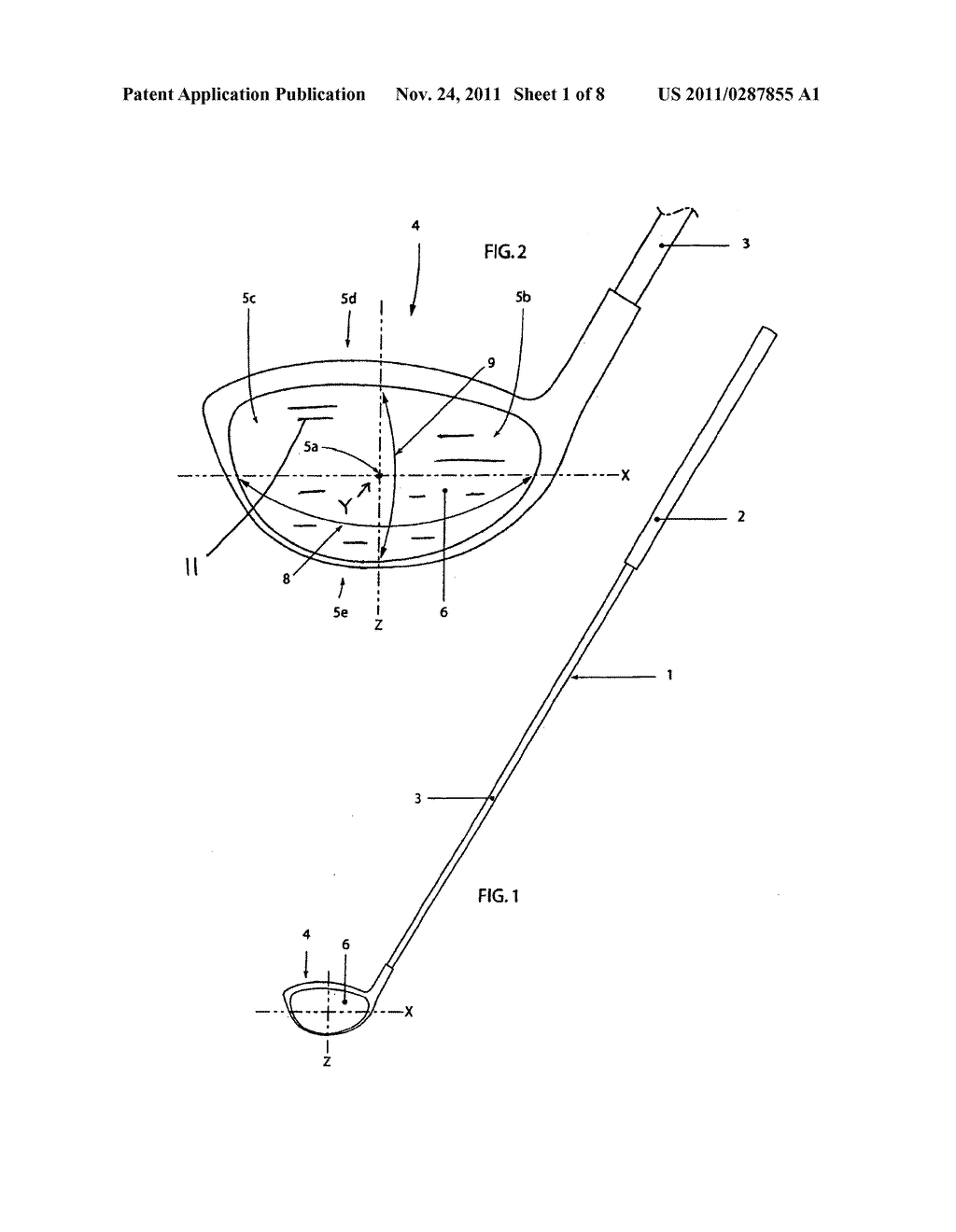 GOLF CLUB HEAD - diagram, schematic, and image 02