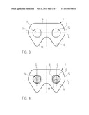 Non-Circular Joint Openings in Toothed Plates of Silent Chains diagram and image