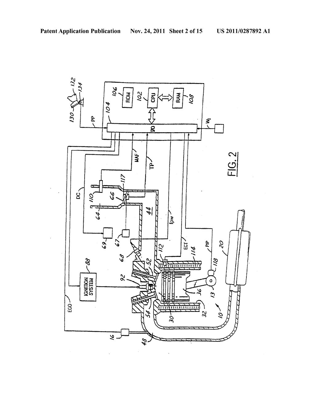 VEHICLE TRAJECTORY CONTROL SYSTEM - diagram, schematic, and image 03