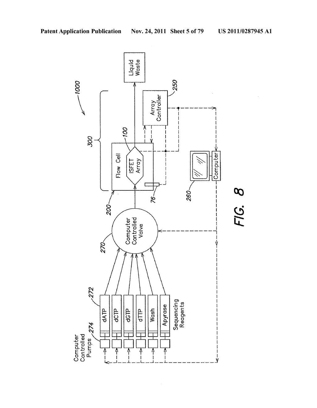 Methods and Apparatus for Measuring Analytes Using Large Scale FET Arrays - diagram, schematic, and image 06