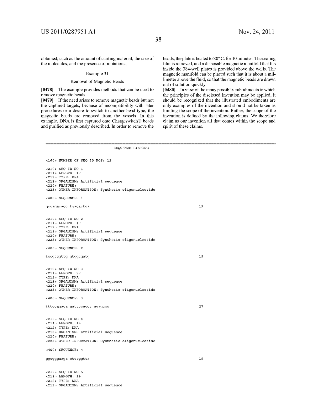 METHODS AND SYSTEMS FOR PURIFYING, TRANSFERRING, AND/OR MANIPULATING     NUCLEIC ACIDS - diagram, schematic, and image 75