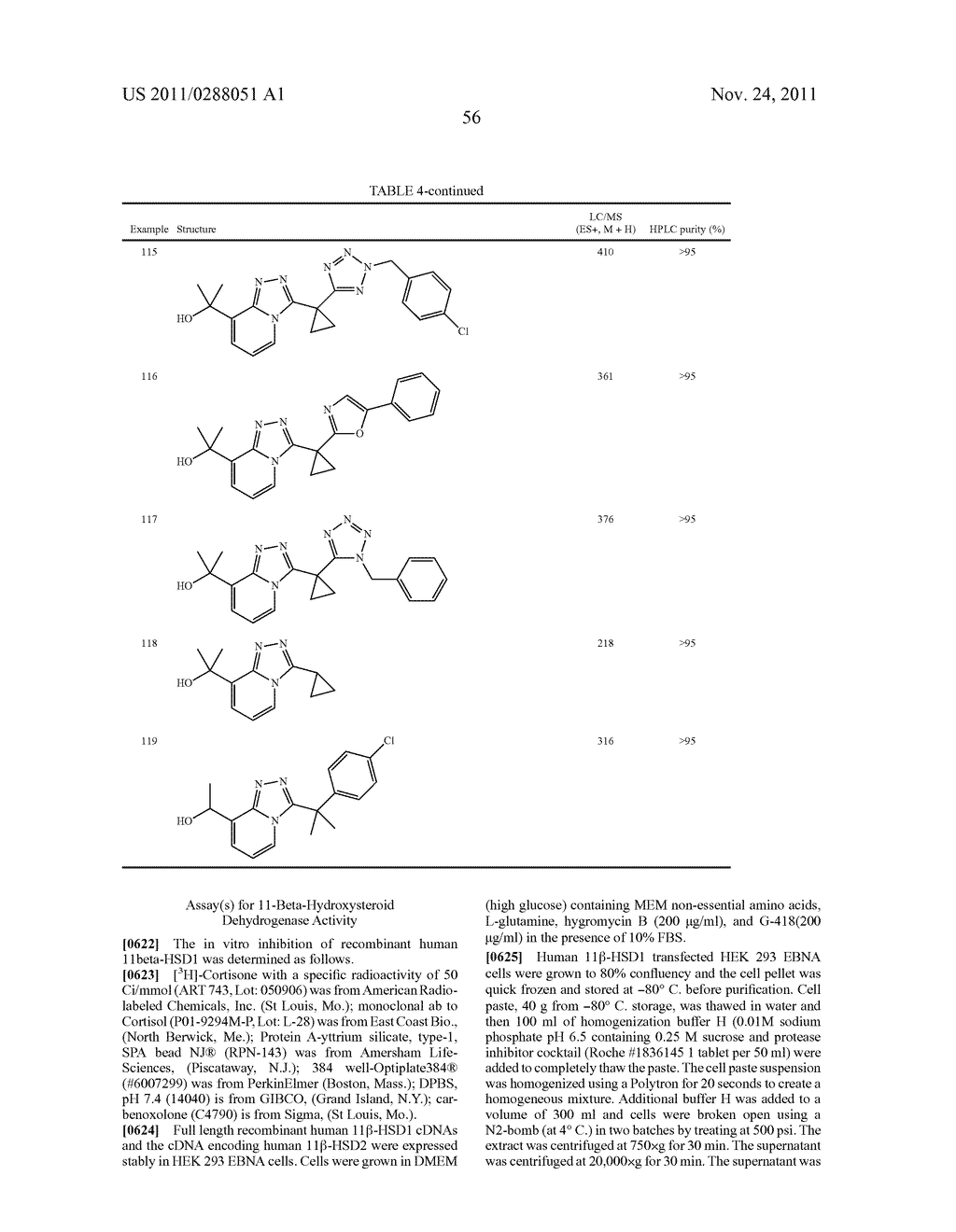 TRIAZOLOPYRIDINE 11-BETA HYDROXYSTEROID DEHYDROGENASE TYPE I INHIBITORS - diagram, schematic, and image 65