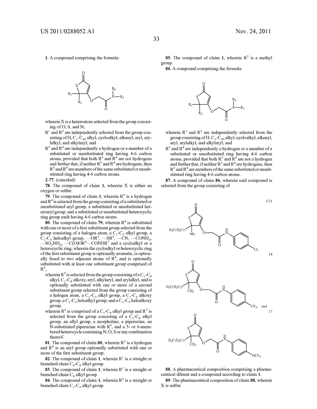 NOVEL COMPOUNDS, PHARMACEUTICAL COMPOSITIONS CONTAINING SAME, AND METHODS     OF USE FOR SAME - diagram, schematic, and image 40