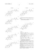 Triterpenoid derivatives, benzenoid derivatives and pharmaceutical     compositions containing the same diagram and image