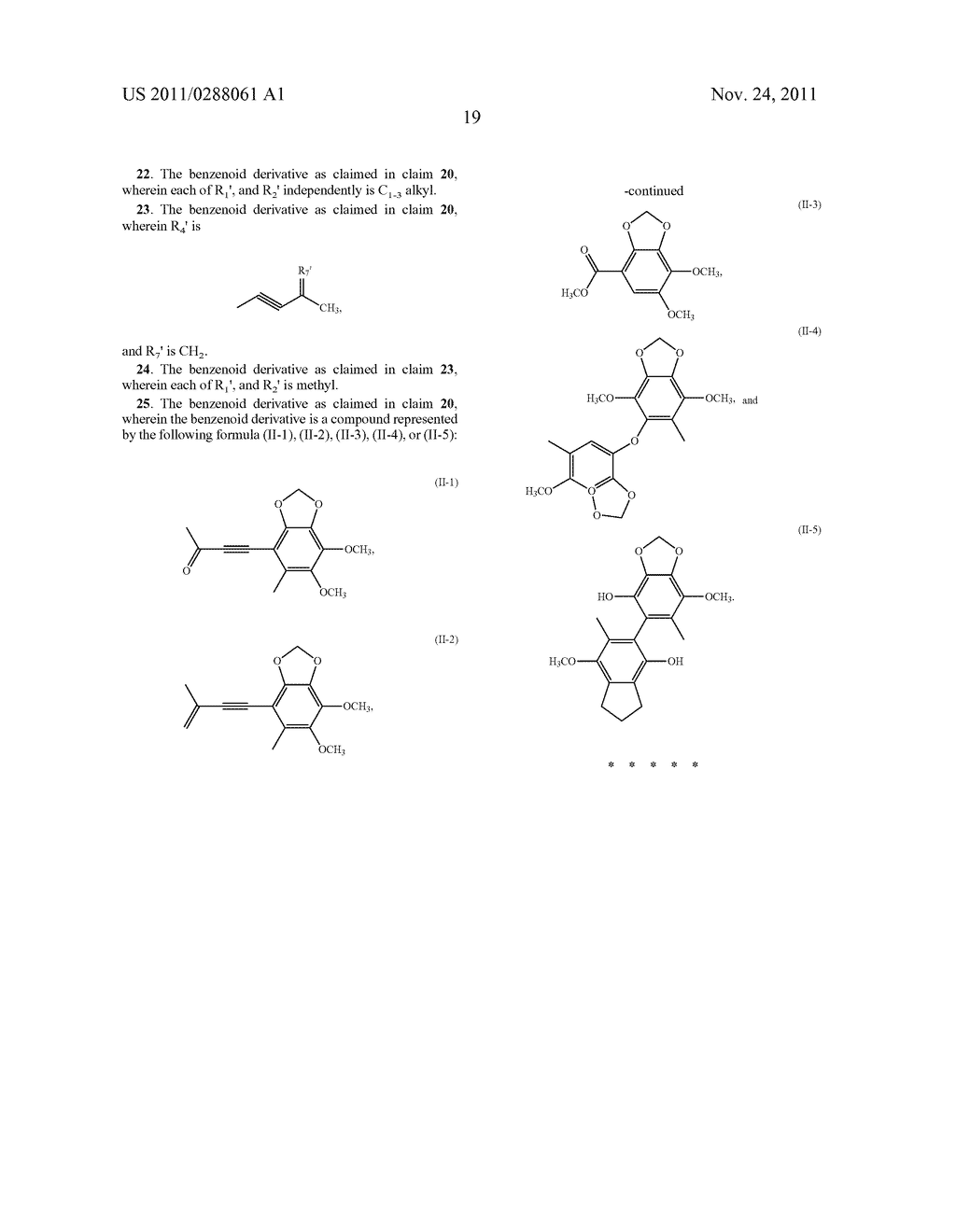 Triterpenoid derivatives, benzenoid derivatives and pharmaceutical     compositions containing the same - diagram, schematic, and image 20