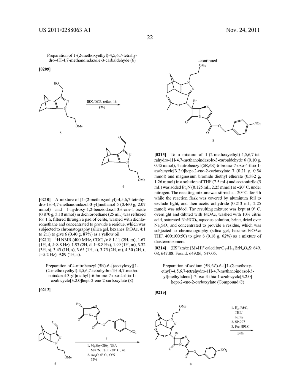 NOVEL FUSED BRIDGED BICYCLIC HETEROARYL SUBSTITUTED 6-ALKYLIDENE PENEMS AS     POTENT  BETA-LACTAMASE INHIBITORS - diagram, schematic, and image 23