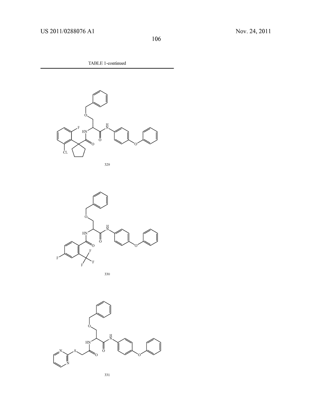 Sphingosine-1-Phosphate Receptor Antagonists - diagram, schematic, and image 107