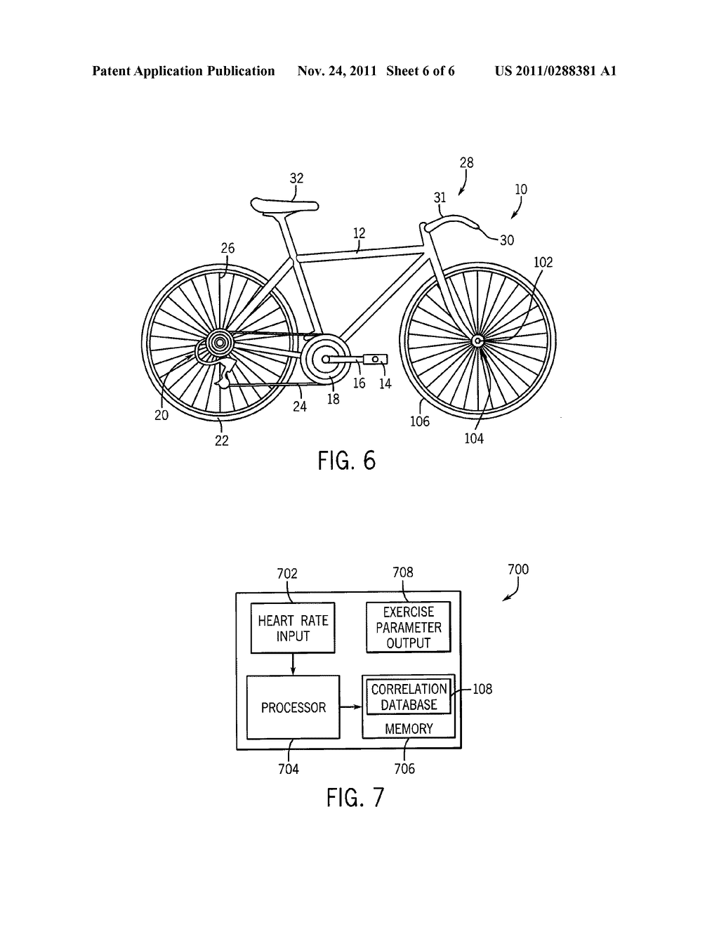 System And Apparatus For Correlating Heart Rate To Exercise Parameters - diagram, schematic, and image 07