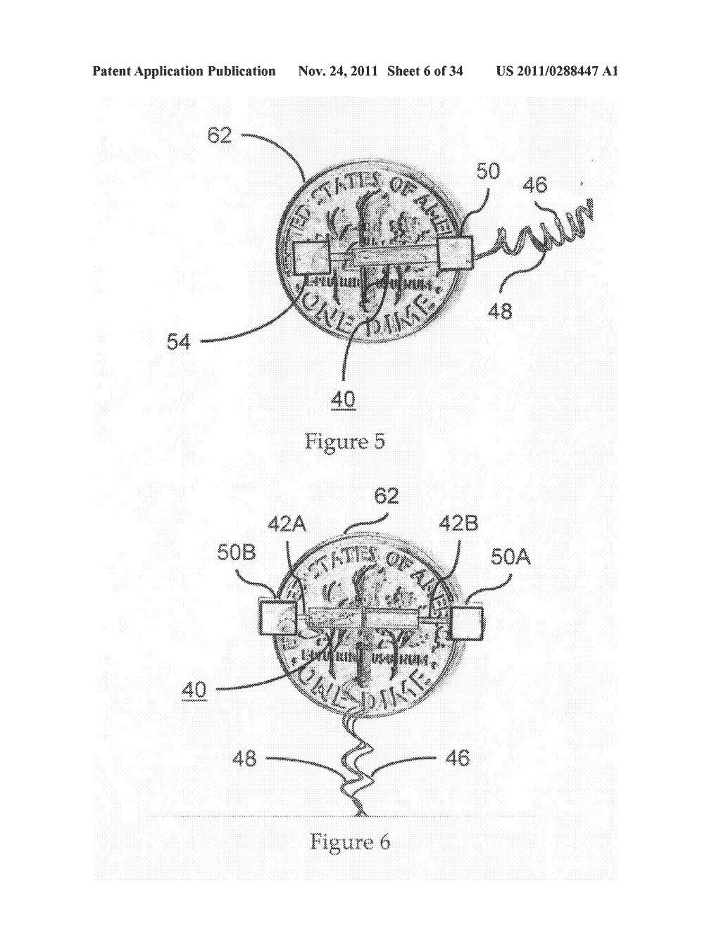 Sensors for monitoring movements, apparatus and systems therefore, and     methods for manufacturing and use - diagram, schematic, and image 07